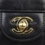 Chanel East-West Chocolate Bar Flap Bag | Black