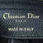 Dior Saddle Bag with Embroidered Strap Interior Stamp