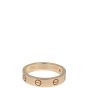 Cartier Love Wedding Band 18k Rose Gold 1 Diamond
