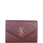 Saint Laurent Cassandre Flap Wristlet Pouch
