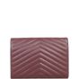 Saint Laurent Cassandre Flap Wristlet Pouch