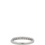 Tiffany & Co Forever Half Circle Diamond Platinum 2mm Ring