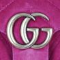 Gucci GG Marmont Velvet Mini Shoulder Bag  Hardware