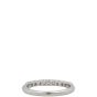Tiffany & Co Forever Half Circle Diamond Platinum 2mm Ring