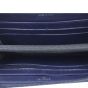 Chanel Boy Long Zipped Wallet | Navy Blue