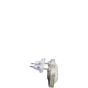 Chanel Crystal CC Button Earrings