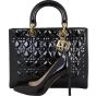 Dior Lady Dior Large Patent