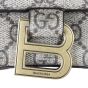 Gucci x Balenciaga GG Supreme Hourglass Bag Small Hardware