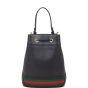 Gucci Ophidia Leather Bucket Bag Mini
