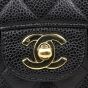 Chanel Classic Double Flap Medium | Black Caviar Gold Hardware