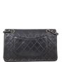 Chanel Classic Double Flap Medium | Black Silver Hardware
