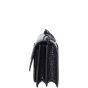 Saint Laurent Sunset Medium Croc-Embossed