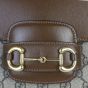 Gucci GG Supreme Horsebit 1955 Medium Top Handle Bag