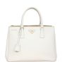 Prada Saffiano Lux Galleria Double Zip Tote Medium