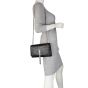 Saint Laurent Kate Tassel Medium Chain Bag Croc-Embossed