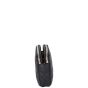 Chanel CC Double Zip Clutch with Chain | Black Lambskin