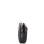 Chanel CC Double Zip Clutch with Chain | Black Lambskin