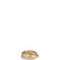 Cartier Trinity Ring Classic 18k White, Rose & Yellow Gold