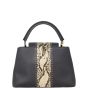 Louis Vuitton Capucines PM Python Studded