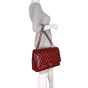 Chanel Classic Double Flap Maxi Patent | Red 