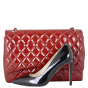 Chanel Classic Double Flap Maxi Patent | Red 
