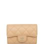 Chanel Classic Flap Card Holder | Beige
