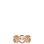 Cartier C Heart of Cartier 18k Rose Gold Pink Sapphire Ring