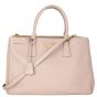  Prada Saffiano Lux Galleria Double Zip Tote Medium