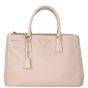  Prada Saffiano Lux Galleria Double Zip Tote Medium