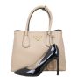 Prada Saffiano Cuir Double Bag Small