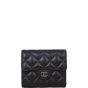 Chanel Classic Compact Wallet | Black