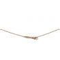 Tiffany & Co Diamond Arrow Pendant 18k Rose Gold Necklace