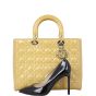 Dior Lady Dior Large Patent 