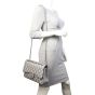 Chanel Classic Double Flap Jumbo | Silver 