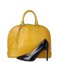 Louis Vuitton Alma MM Epi | Yellow 