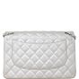 Chanel Classic Double Flap Jumbo | Silver 