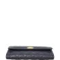 Chanel Boy Long Flap Wallet | Black Lambskin