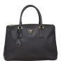 Prada Saffiano Lux Galleria Double Zip Tote Medium