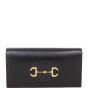 Gucci Leather Horsebit 1955 Chain Wallet