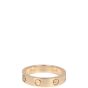 Cartier Love Wedding Band 18k Rose Gold 1 Diamond