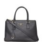 Prada Saffiano Lux Galleria Double Zip Tote Small
