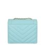 Chanel Envelope Square Flap Bag Chevron Small