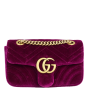 Gucci GG Marmont Velvet Mini Shoulder Bag