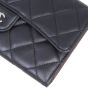 Chanel Classic Flap Long Wallet | Black 