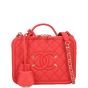 Chanel CC Filigree Vanity Medium | Red