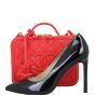 Chanel CC Filigree Vanity Medium | Red
