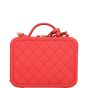 Chanel CC Filigree Vanity Medium | Red