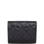Chanel CC Card Holder on Chain | Black 