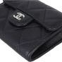 Chanel CC Card Holder on Chain | Black 
