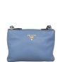 Prada Vitello Phenix Double Zip Crossbody Bag